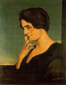 Portrait Of Senora Gartzen — Giorgio De Chirico