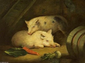 Pigs — George Morland