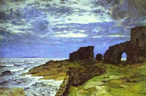 Remains Of The Past. Twilight. Finland — Isaak Ilyich Levitan