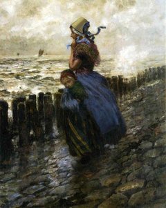 Looking Out To Sea — George Hitchcock