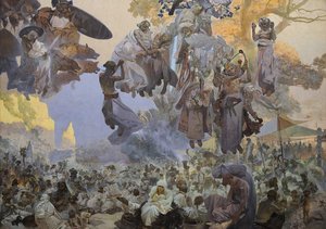 Svantovit Celebration On The Island Of Rügen — Alphonse Mucha