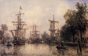 The Port Of Rotterdam — Johan Barthold Jongkind