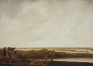 Panoramic Landscape With Shepherds — Aelbert Jacobsz Cuyp