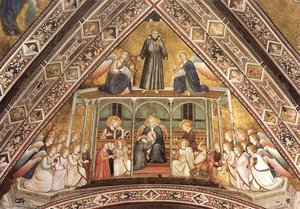 Franciscan Allegories: Allegory Of Obedience — Giotto Di Bondone, Early Renaissance