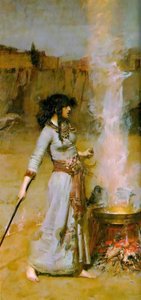 The Magic Circle — John William Waterhouse