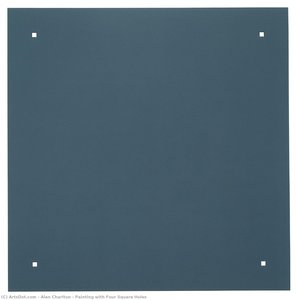 Painting with Four Square Holes