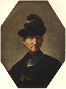 Old Soldier — Rembrandt Van Rijn, Dutch Golden Age