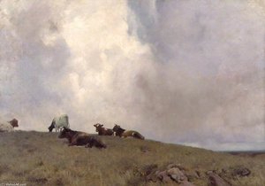 Uplands And Sky — Adrian Scott Stokes