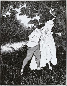 Three Musicians — Aubrey Vincent Beardsley, Art Nouveau