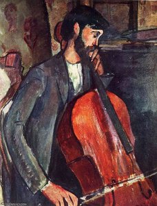 Untitled (444) — Amedeo Clemente Modigliani, Expressionism