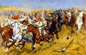Cavalry Sketch — William Trego
