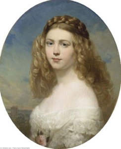 Princess Amelia Of Bavaria — Franz Xavier Winterhalter