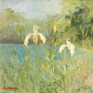 White Iris — Hugh Mcneil Mcintyre