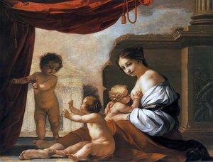 Allegory Of Charity — Jacques Blanchard