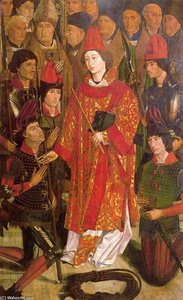 Altarpiece Of Saint Vincent, The Archbishop Panel — Nuno Gonçalves