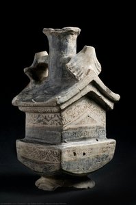 House-shaped Bottle — Tumaco - La Tolita Culture, Other