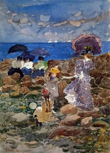 Low Tide — Maurice Brazil Prendergast