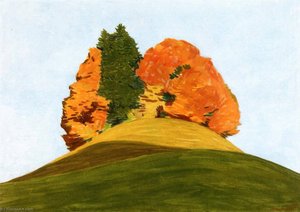 Hill In Autumn (first Version) — Hans Emmenegger