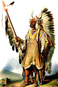 Mato-tope Mandan Chief — Karl Bodmer