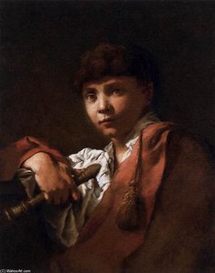 Boy With Flute — Domenico Maggiotto