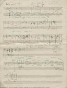 Sketches For The Symphonic Poem Dante\n\npage 1 — Enrique Granados Campiña