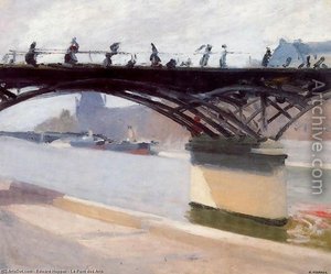 Le Pont Des Arts — Edward Hopper, Impressionistic Realism