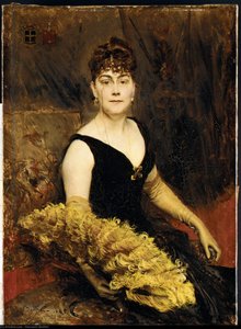 Mrs. Charles Warren-cram (ella Brooks Carter) — Giovanni Boldini
