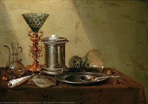 Still Life with an Upturned Roemer