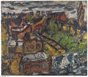 Dalston Lane (summer) — Leon Kossoff