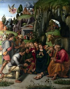 The Adoration Of The Shepherds — Luca Signorelli