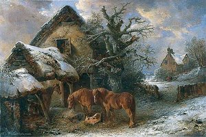 Winter — Edward Robert Smythe, Romanticism