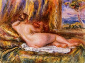 Reclining Nude — Pierre-auguste Renoir, Impressionist Movement
