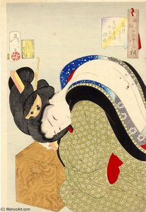 Looking Hot — Tsukioka Yoshitoshi