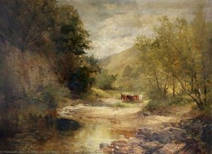 In The Gorge, Lydford, Devon — Frederick John Widgery