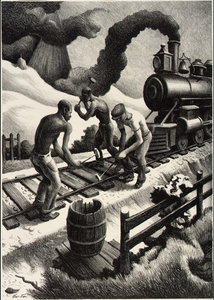 Ten Pound Hammer — Thomas Hart Benton, Regionalism