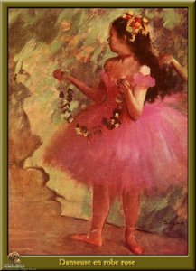 Dancer In Pink Dress — Edgar Degas