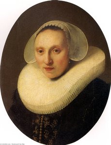 Cornelia Pronck, Wife Of Albert Cuyper — Rembrandt Van Rijn