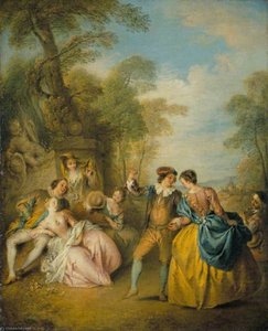 The Dance — Jean-baptiste Pater, Rococo