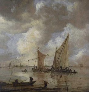 Marine Par Temps Orageux — Jan Josephszoon Van Goyen