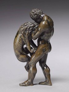 Hercules And The Nemean Lion — Vittore Gambello