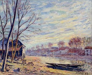 Matrat Cottages — Alfred Sisley