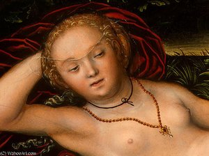 The Nymph Of The Spring, After Detalj - (2,) — Lucas Cranach The Elder, Renaissance