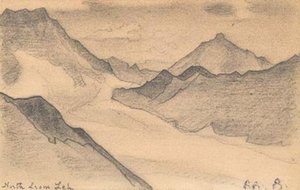 North From Leh 1 — Nicholas Roerich, Contemporary Realism
