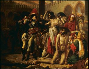 Bonaparte Visitant Les Pestiferes De Jaffa (11 Mars 1799) — Antoine-jean Gros (baron Gros), Romanticism
