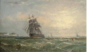 Running Down The Channel — Adolphus Knell