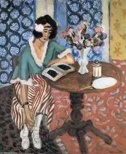 Woman Reading — Henri Matisse