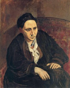 Portrait Of Gertrude Stein — Pablo Picasso, Cubism