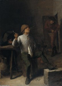The Smoker — Adriaen Brouwer