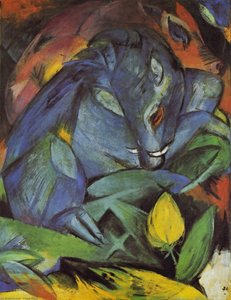 Wild Pigs (boar And Sow) — Franz Marc