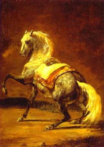 Grey Dapple Horse — Théodore Géricault, Romanticism